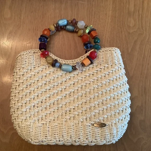 Cappelli Rattan Purse - Picture 6 of 6
